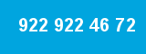922 922 46 72 922 922 46 72